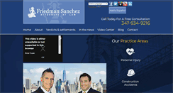 Desktop Screenshot of friedmansanchez.com